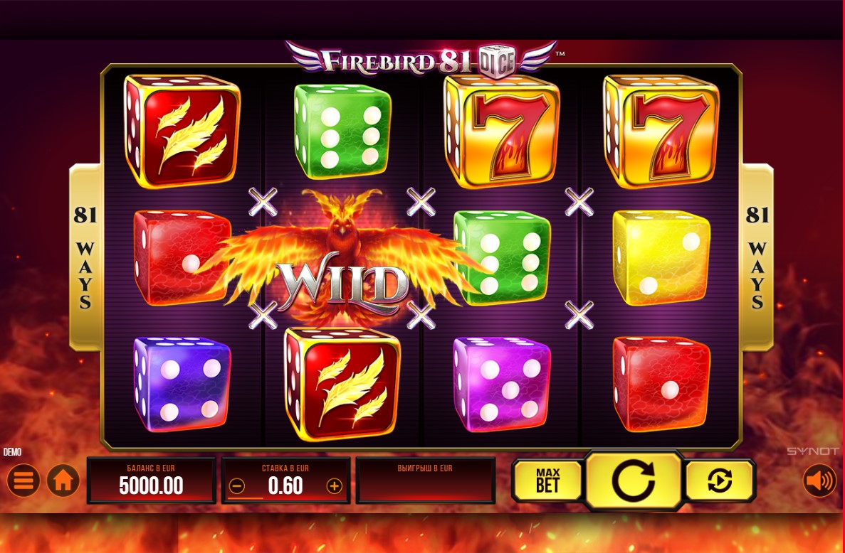 Firebird 81 Dice Slot Game