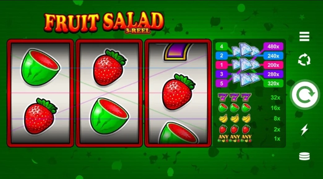 A Fresh Take on Online Slots: Fruit Salad 3-Reel Game Review