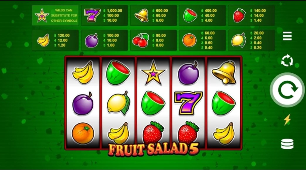 A Guide to Fruit Salad 5-Line Slot Game